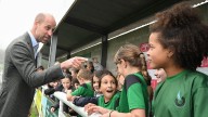 Prince William keeps promise to local Cornish football club