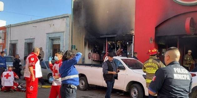 Incendio en tienda de Sonora deja 22 muertos y varios heridos