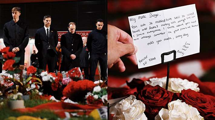 El emotivo homenaje del Real Madrid a Diogo Jota antes de jugar con el Liverpool por la Champions y la emotiva carta de figura merengue Los reds reciben este martes al elenco merengue en Anfield.