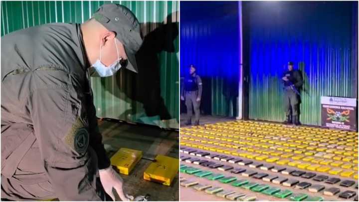 Megaoperativo en Salta: histórico secuestro de 431 kilos de cocaína