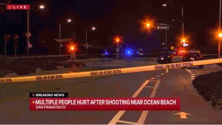 5 injured in shooting near Ocean Beach in SF