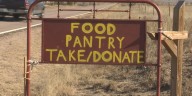 El Paso County man turns driveway into free food pantry, receives international support