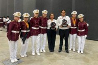 Estudiantes de la UAT obtienen primer lugar en concurso de escoltas y bandas de guerra