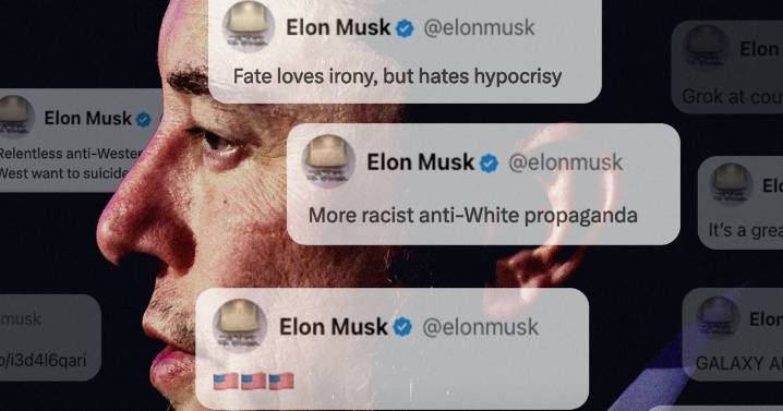 A month of Elon Musk on X: Politics, crime and conspiracy content