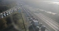 Bristol Airport warning after M4 crash causes gridlock