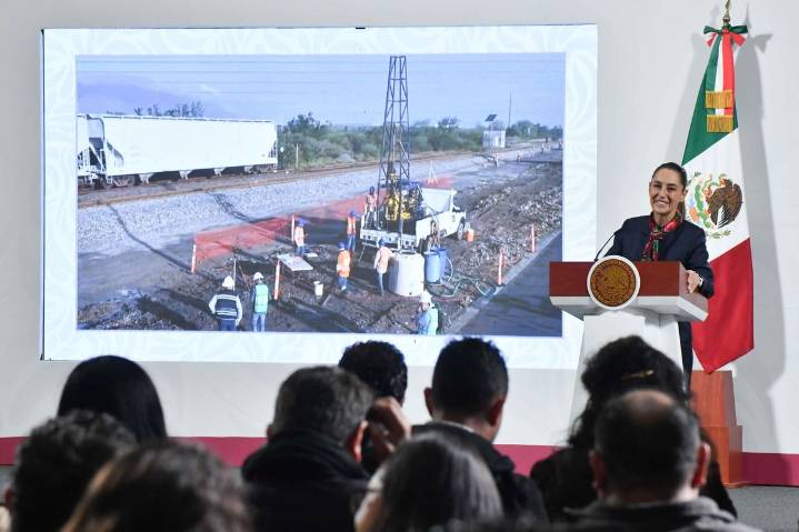 Tren del Golfo: Dan banderazo a construcción del tramo Arroyo El Sauz a Nuevo Laredo