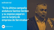 ¿Pagaba el PSOE los gastos de la tarjeta de Servinabar de Paqui y Santos Cerdán?