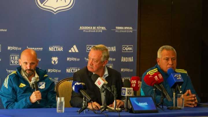 ¿Ambiente tenso en Millonarios? Polémica frase de Hernán Torres durante la presentación del nuevo director deportivo