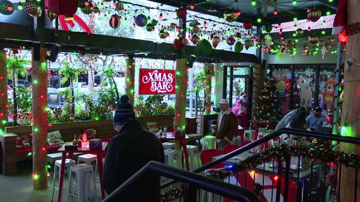 Holiday cheer arrives early in downtown St. Pete at pop