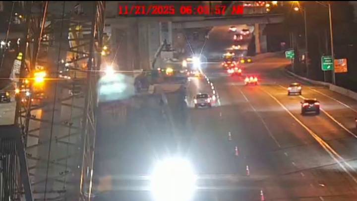 Eastbound SR 836 shut down for emergency construction