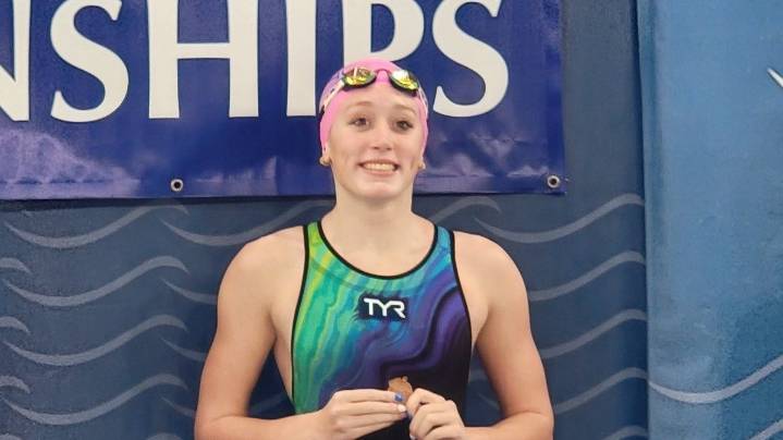 Harper's Laupp, Lakeview's Magnus impress at girls state swim finals