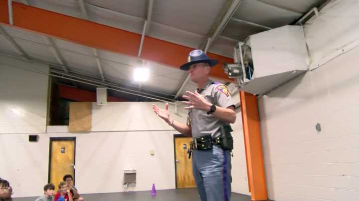 Fifth graders learn positive ways to combat stress