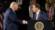 Donald Trump continues praise of former Alabama football coach Nick Saban