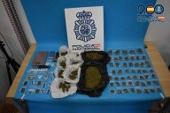 Detenidos dos hombres y una mujer por distribuir marihuana y hachís a jóvenes en Puertollano