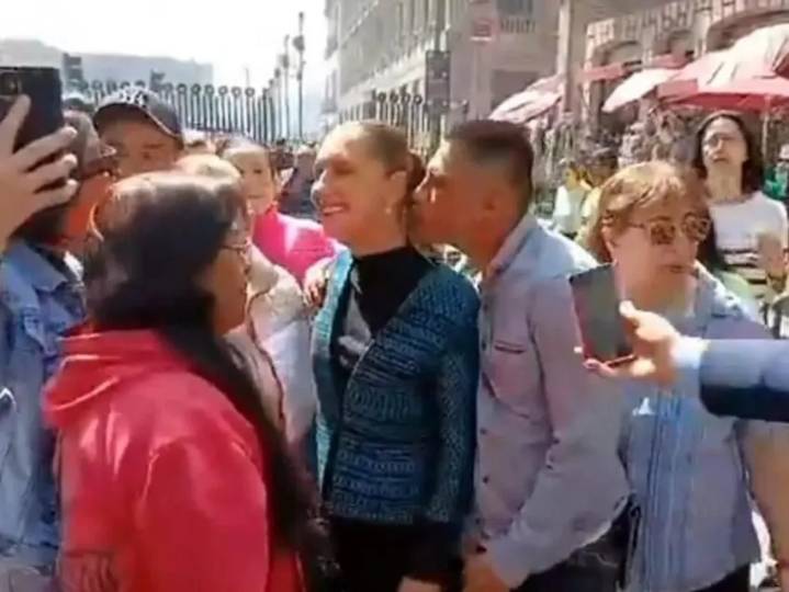 El mismo hombre que acosó a Sheinbaum fue denunciado por otras mujeres en el Centro de la CDMX