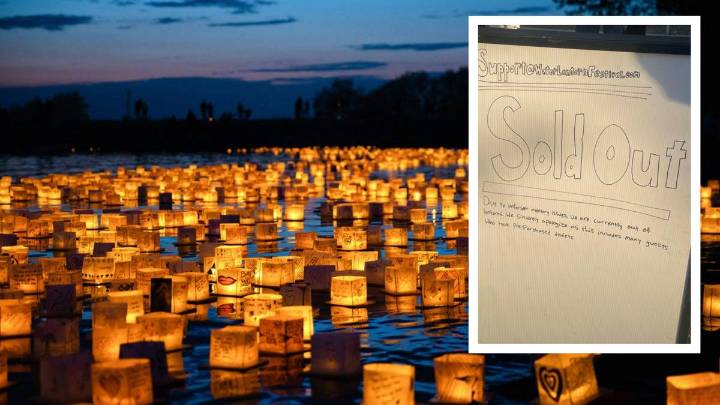 Perth Water Lantern Festival: Attendees frustrated after event fails to provide purchased lanterns