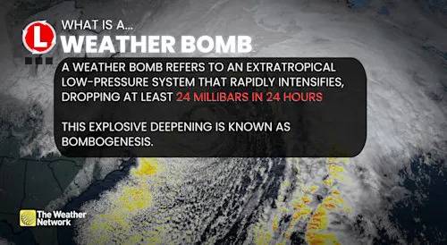 Powerful 'weather bomb' to bring damaging winds, massive waves to Newfoundland