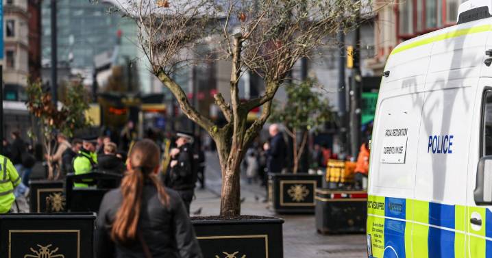 Seven arrested after facial recognition cameras deployed in Piccadilly Gardens
