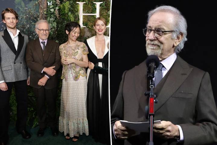 Steven Spielberg toasts Oscar hopeful ‘Hamnet'