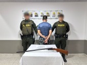 Detenido con arma de fuego en Puerto Leguízamo, Putumayo