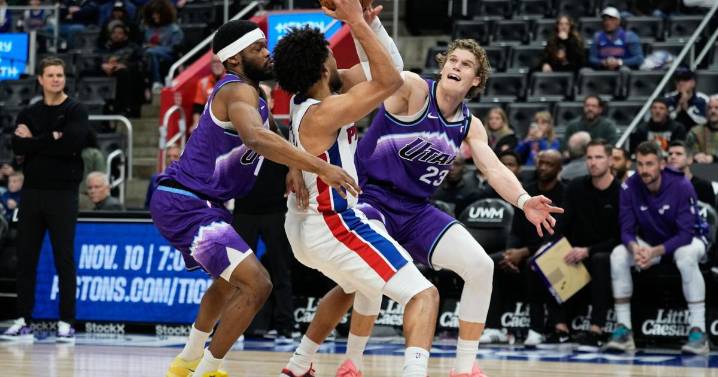 Cade Cunningham scores 31 points, leads Pistons past Jazz