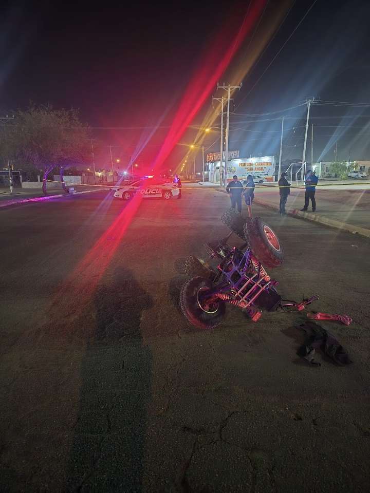 Muere hombre tras perder el control de una cuatrimoto en Parajes de Puebla