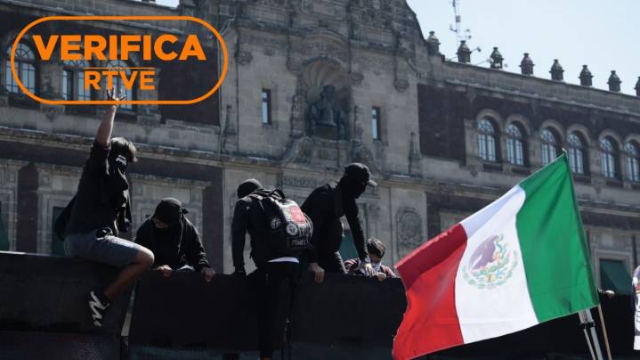 Protestas de la 'Generación Z' en México: imágenes descontextualizadas