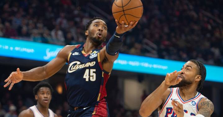 Mitchell's season-high 46 points lead Cavaliers to 132