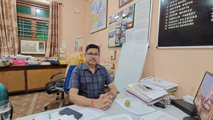 Ganga has been the lab for this BHU professor. It has earned him a global honour now