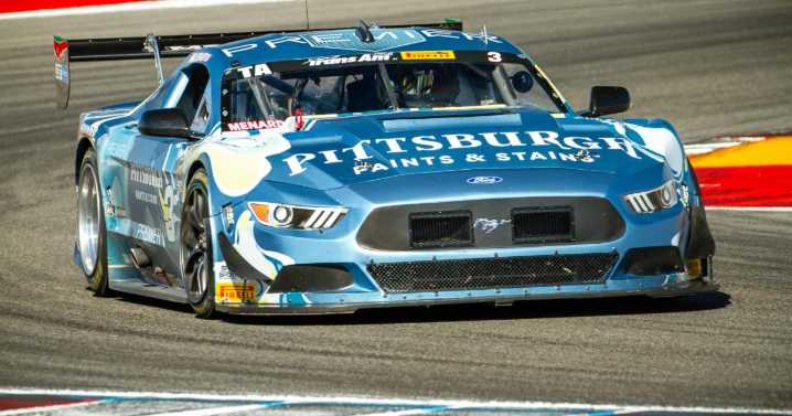Meza wins on debut as Menard leads list of Trans Am champions after COTA season finales