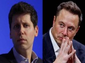 Elon Musk and Sam Altman clash over Tesla car delay