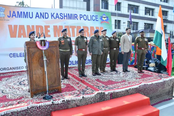 “Vande Mataram” Completes 150 Years: DGP Leads Main Commemoration Prog at PCR Kashmir