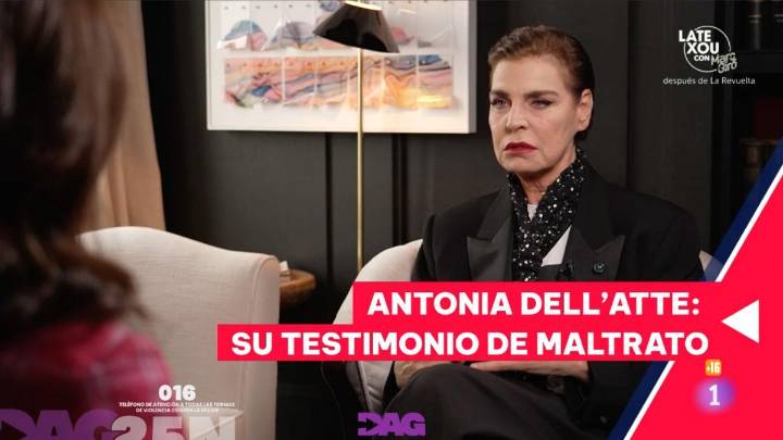 Antonia Dell’Atte, más desgarradora que nunca sobre Lequio en TVE: "Me dijo que me iba a matar a mí y a mi familia"