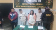 Chincha: prisión preventiva para implicados en tráfico de drogas y tenencia ilegal de armas