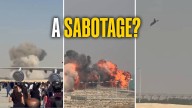 Dramatic Videos Capture Tejas Fighter Jet Crash In Dubai Air Show, Pilot India News
