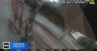 Man on e-scooter crashes into Miami Beach Police officer and takes off, bodycam video shows