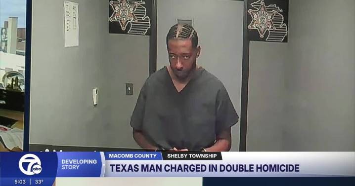 Suspect in Shelby Township double homicide over $3,000 car dispute referred for mental health evaluation