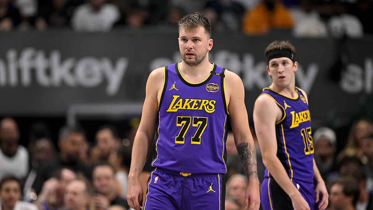Lakers’ Luka Doncic, Austin Reaves out with injuries for second night of back