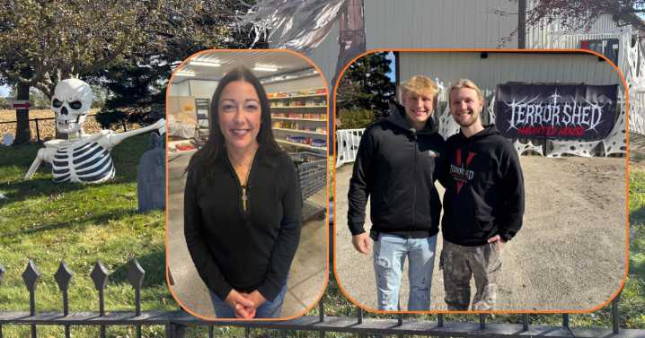 Kewaskum haunted house operators collect food for community pantry