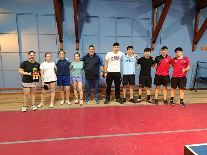 Tenis de mesa del Maule de Juegos Binacionales apuesta por medallas