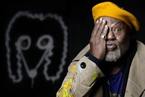 Funk legend turned painter George Clinton opens show in Paris