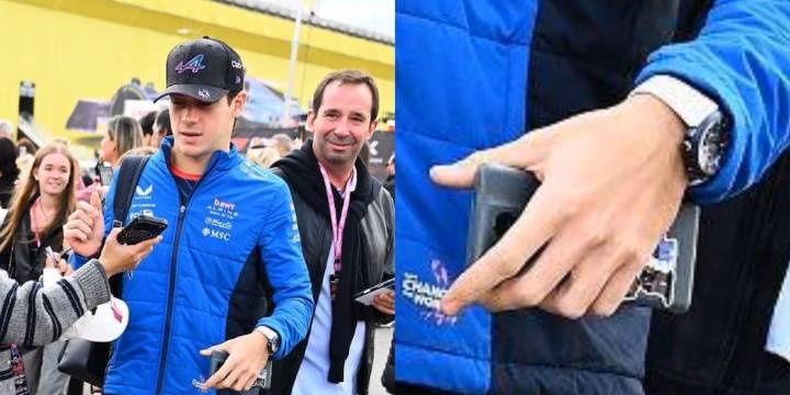 El detalle en el celular de Franco Colapinto que se volvió viral en el GP de Las Vegas de Fórmula 1
