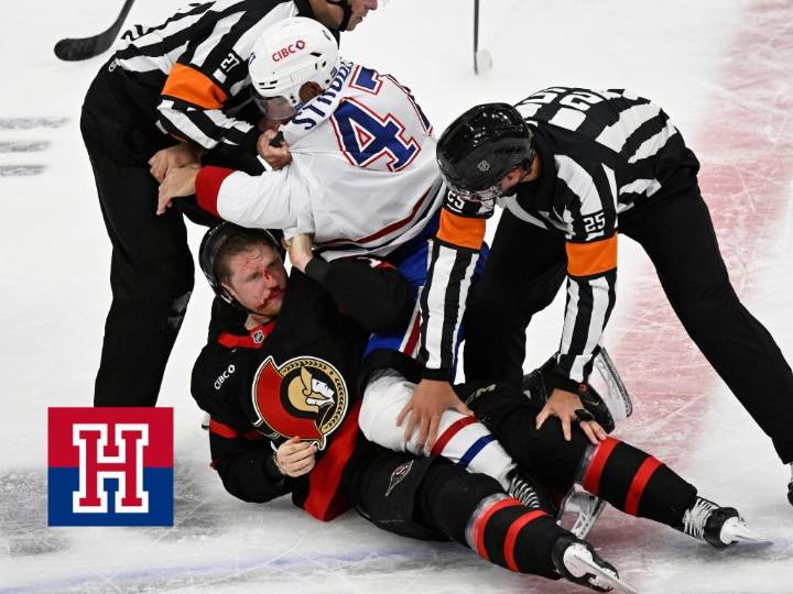 Chris Nilan approves Jayden Struble pounding message home 