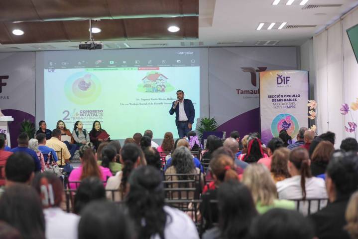 DIF Tamaulipas reafirma la vocación humanista del trabajo social con Congreso Estatal