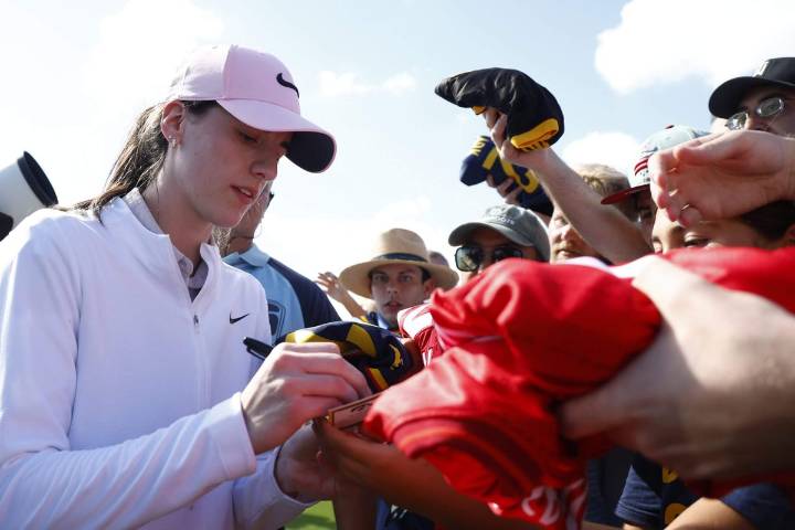 Caitlin Clark's round at LPGA event to be shown live on Golf Channel