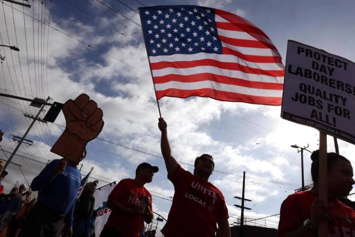 An LA man was detained in an immigration raid. No one knows where he is