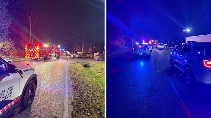 All lanes of W. Hardy Road closed in Spring after major auto