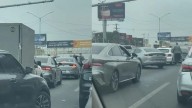 Conductores pelean en plena avenida Garza Sada en Monterrey