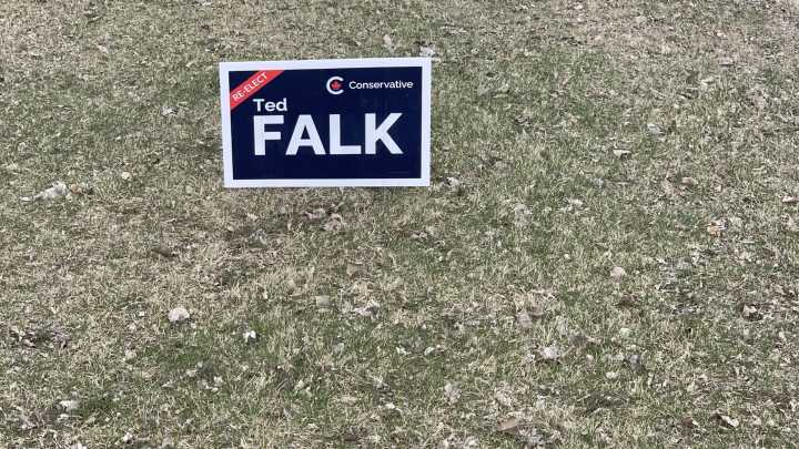 Lukewarm Christian Has Only One Conservative Sign in His Yard