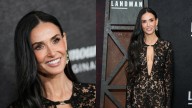 Demi Moore Goes Sheer in Bold Gucci Dress for 'Landman' Premiere